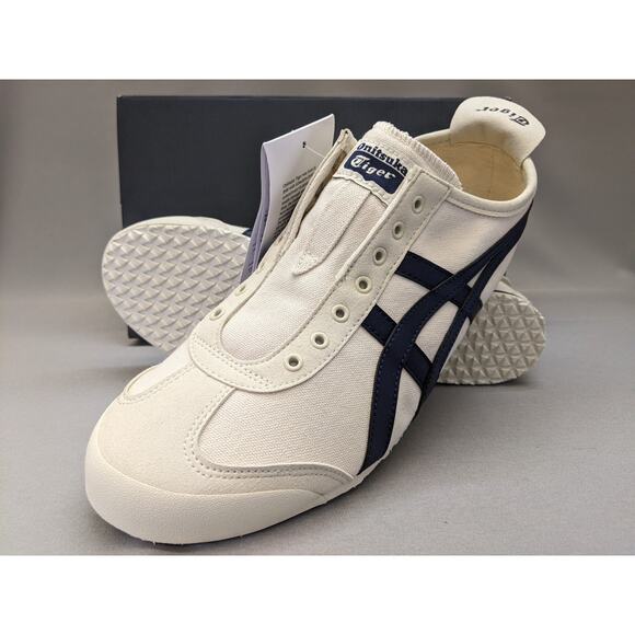 Onitsuka Tiger Mexico 66 Slip-On Birch/Midnight 1183A360-205 Size US 10 - Picture 2 of 11